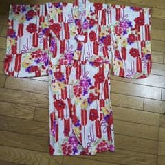 女児浴衣 110㎝♪のサムネイル