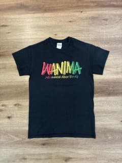 WANIMA Tシャツ NO IMAGE FELT THING 黒のサムネイル