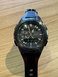 CASIO WAVE CEPTOR 電波ソーラー 腕時計のサムネイル
