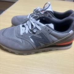 New Balance WL996CPM 24.5cm グレー/オレンジのサムネイル