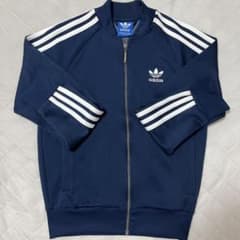 adidas ネイビー ジャージ 3本ラインセット【値下げしました】のサムネイル