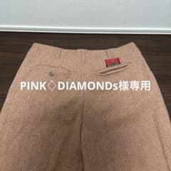 クリームソーダ 初期 金タグ ピンク スラックス カスリ柄 - メルカリ
