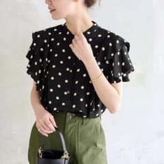 JOURNAL STANDARD relumeドットプリントフリルブラウス JOURNAL STANDARD relume ドットプリントフリルブラウス - メルカリ
