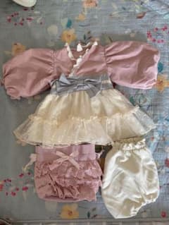 バースデイ　Cottoli ベビー 浴衣風ドレス　七夕 サイズ　80のサムネイル