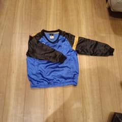 NIKE サッカー用 ピステ 長袖 ブルー ブラックややマークが消えかけ