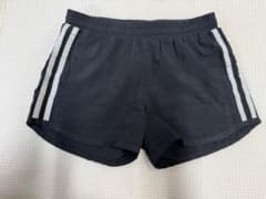 adidas キッズ ハーフパンツ ブラック 140のサムネイル