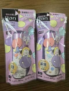 2 개 세트 ☆ Ban 백금 롤 온 BT21 무향료