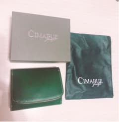 とまとま様専用   値下げ中★ cimabue チマブエ 三つ折り財布 グリーンのサムネイル