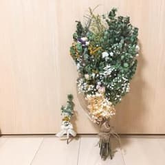 新品・未使用 ブーケ&ブートニア シルバーグリーンのサムネイル