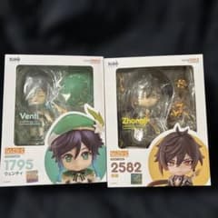 原神 ウェンティ 鍾離 ねんどろいど 1795 2582 フィギュア 原神 ウェンティ 鍾離 ねんどろいど 1795 2582 フィギュア - メルカリ