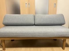 unico KINNA(キナ)　ベンチバックレスト W1200) ベンチソファ unico KINNA キナ ベンチバックレスト W1400 サックスブルー - メルカリ
