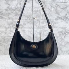 極美品✨ TORY BURCH ロビンソン スパッツォラート バッグ ブラック 極美品✨ TORY BURCH ロビンソン スパッツォラート バッグ ブラック