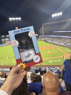 9/19 スタジアム限定 ジョー・デイヴィス　ボブルヘッド 9/19 スタジアム限定 ジョー・デイヴィス ボブルヘッド - メルカリ