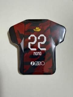 【鹿島アントラーズ】 22番 濃野選手サッカーシャツデザイン 缶バッジのサムネイル
