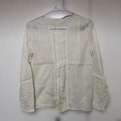 Spick and Span Long-Sleeve Blouse, Ivory