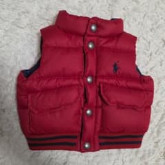 Ralph Lauren 中綿ベスト レッド ベビーのサムネイル