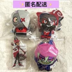 ハズビン・ホテルへようこそ　ぬいぐるみ　スタンド付きアクリルプレート　アラスター