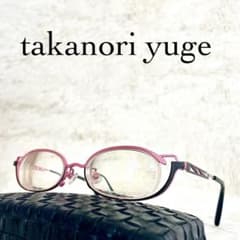 takanori yuge TERRACE メガネ ピュアチタン ピンクフレーム - メルカリ