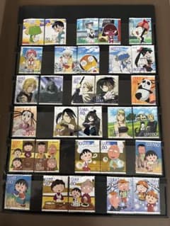 使用済み切手アニメシリーズ②3種30枚のサムネイル