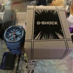 G-SHOCK デジタル腕時計 青色 WR20BARのサムネイル