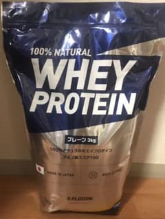 エクスプロージョン 100%ナチュラル ホエイプロテイン プレーン 3kg×1袋のサムネイル