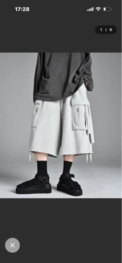 パラシュートカーゴ ワイド ショート パンツのサムネイル