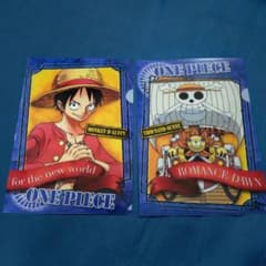 ONE PIECE クリアファイル 4枚セットのサムネイル