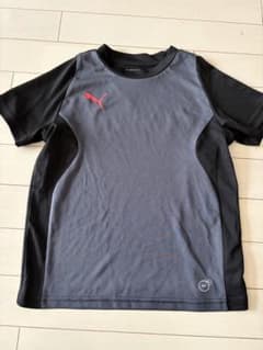 PUMA 半袖Tシャツ 130cm ブラック サッカーにものサムネイル
