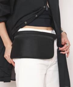【DAWN/ダン】WAIST BAG ブラックのサムネイル