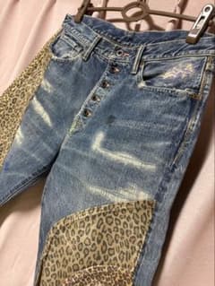kapital kountry カントリー レオパード リメイク ショートパンツ kapital kountry カントリー レオパード リメイク ショートパンツ