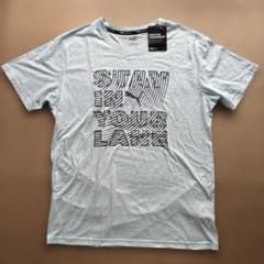 PUMA（プーマ）Tシャツ ミントグリーン L メンズ 未使用