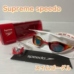 希少】supreme シュプリーム SPEEDOスイムゴーグル 水中メガネ - メルカリ