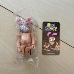 未開封　ベアブリック シリーズ34 Ren and Stimpy レンのサムネイル