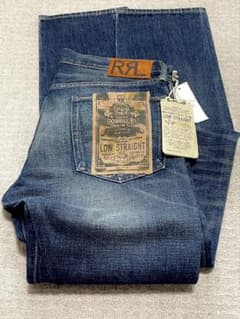 ⭐️超希少 RRL Denim ダブルアールエル セルビッチデニム W32L30 