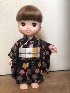 ソランちゃん　着物　黒のサムネイル