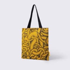 草間彌生 Yayoi Kusama×M限定 Aスネーク柄トートバッグ 新品 希少