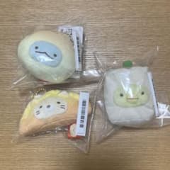 すみっコぐらし 中華飯店 ロフトぶらさげぬいぐるみ 3体セットペンギンねことかげのサムネイル