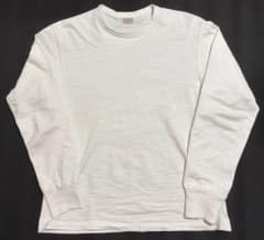 超美品☆JOE McCOY吊り編みループウィール長袖TシャツL白リアル