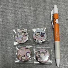 센티멘탈 서커스 캔 배지 4개 세트