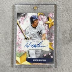 2025 Topps STARS OF JAPAN 松井秀喜 直筆サイン カード - メルカリ