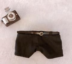 findfound ぬいぐるみ ヌイ 服 20cm ベルト付 黒 パンツのサムネイル