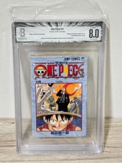 d*7様 BGS8.0　　初版　ワンピース　4巻　尾田栄一郎 d*7様 BGS8.0 初版 ワンピース 4巻 尾田栄一郎 - メルカリ