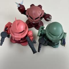 機動戦士ガンダム ミニフィギュア 3体セット　送料無料　匿名発送