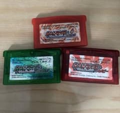 ポケモンエメラルド、ファイアレッド、ルビーのサムネイル