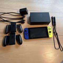Nintendo Switch 本体 青/黄 Joy-Con付き - メルカリ