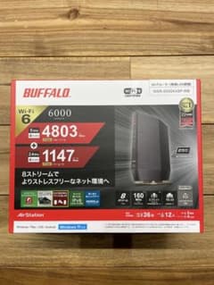 BUFFALO WSR-6000AXP-MB Wi-Fi 6ルーターのサムネイル