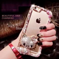 大人気 iPhone 7 Plus キティちゃんスワロフスキーケース !のサムネイル