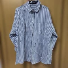 Striped long-sleeved shirt, size M