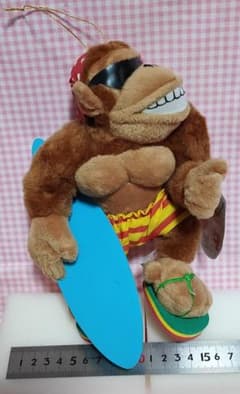 ゆ*※様 ドンキーコング 水着 ぬいぐるみ サーフボード付き ファンキー