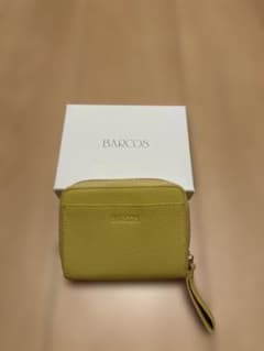BARCOS 二つ折り財布 イエロー カードケースのサムネイル